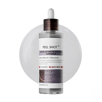 Peel Shot Glow Black Rice Ampoule