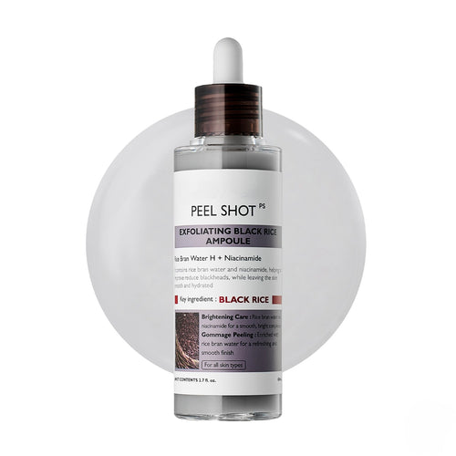 Peel Shot Glow Black Rice Ampoule