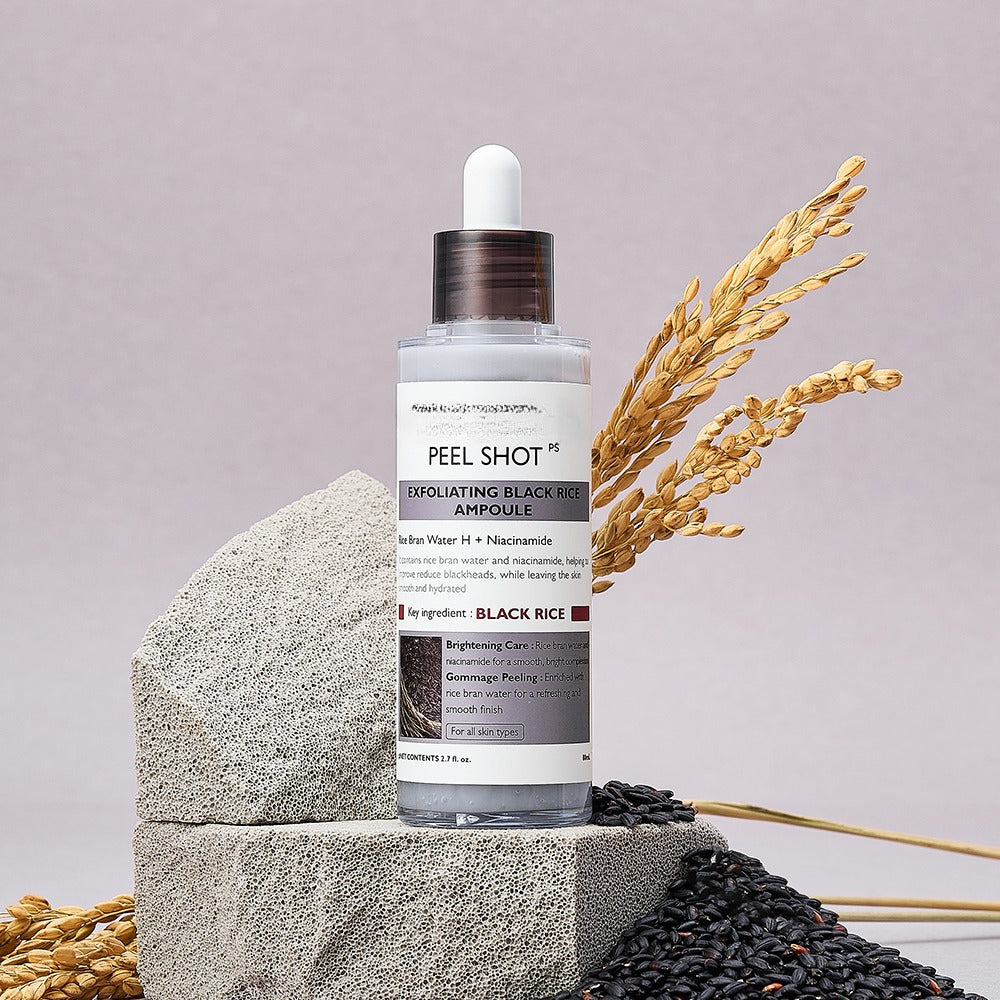Peel Shot Glow Black Rice Ampoule